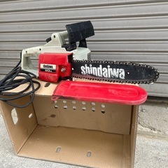 電動(100V)チェーンソー替付