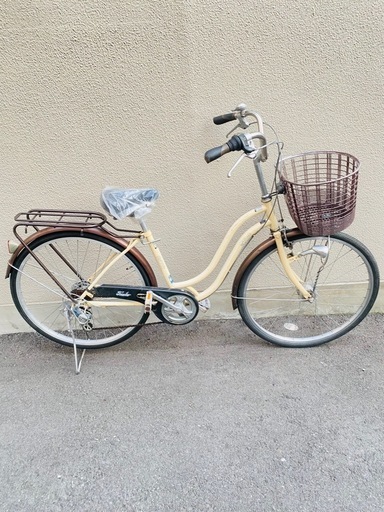 ※決まりました！※　26インチ 。6段変速 オートライト付き。中古パーツを多用して、とにかく安く、でも長持ちするよう仕上げました。新車だと38000円ほどのグレードになります。防犯登録料込みの料金です
