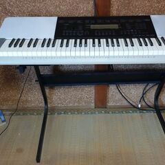 CASIO カシオ WK-220 ベーシックキーボード 電子キー...