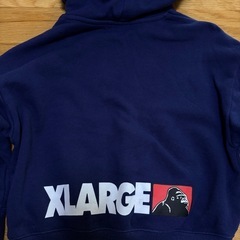 XLARGE キッズジップパーカー　サイズ100（値下げ）の画像