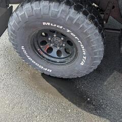 80ランクルタイヤホイール33 12.5 r15の画像
