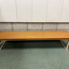 会議テーブル 3台セット ロータイプ 塾 書道教室 幅180cm×奥行45cm×高さ33cm の画像