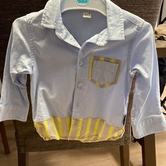 子ども用シャツニットセットの画像
