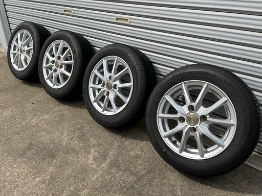 13インチ　アルミホイール（マナレイ）　タイヤ　4本セット