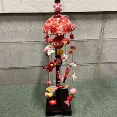 雛人形 ひな人形 つるし雛 雛飾り 幅15cm×奥行25cm×高...