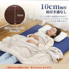新品同様　高反発マットレスの画像