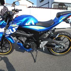 ＧＳＸ１２５Ｓ 走行少　新車なみ　常識の範囲で値引きしますの画像