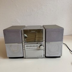 Panasonic CD MD カセットテープ システムコンポ ...