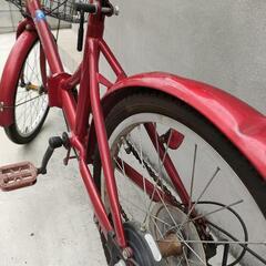  20インチ折畳み自転車 シマノ６段変速（状態良）の画像