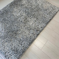 【送料込み】フランフラン カステラグ M シルバー 200×140 カステ ラグ M 2000×1400 シルバー | Francfranc（フランフラン