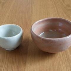 手づくり碗＆湯呑　未使用品2個