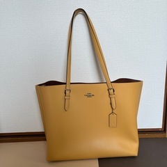 【超美品】 COACH ハニーカムトートバッグの画像