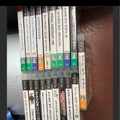 【美品】 PS3本体＋コントローラー3色＋ゲーム20本付の画像