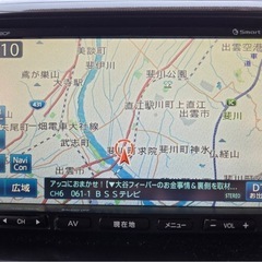  マツダ純正　Ｃｌａｒｉｏｎ　クラリオン　メモリーナビ　 A9CF　純正バックカメラ　セットの画像