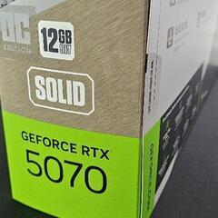 【新品未開封】RTX5070 OCエディション 1年保証有りの画像