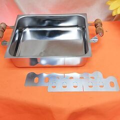 《食卓まったりおでん》焼桐電気保温式角型おでん鍋【逸品亭】の画像