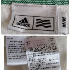 【新品】adidasゴルフ ニットベスト　<メンズ>の画像