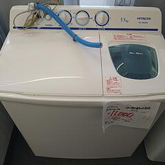 HITACHI 2層式洗濯機 PS‐55AS2形 2023年製 5.5kg