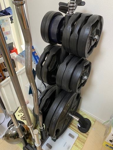 【美品】パワーラック ウェイトトレーニングセット
