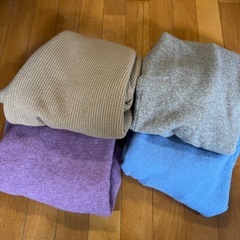 UNIQLO ニット　ニットワンピース　セット の画像