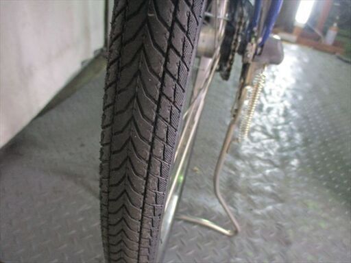 E165　★整備済み　中古電動自転車　YAMAHA PASナチュラ　ネイビー　★【26インチ　　8.7Ah　バッテリー良好】