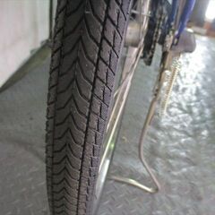 E165　★整備済み　中古電動自転車　YAMAHA PASナチュラ　ネイビー　★【26インチ　　8.7Ah　バッテリー良好】の画像