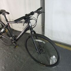 E172　★　39800円★整備済み スポーツ中古自転車 ルイガノ　ブラック　47ｃｍ　油圧ディスク【クロスバイク】(*^▽^*)の画像