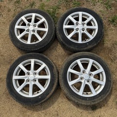 ダイハツ純正ホイール4本セット155/65R14 本日中の引き取...