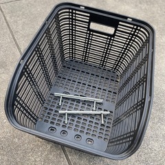 自転車 後ろかご 美品 黒 OGKの画像