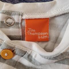 ぞうさん柄 カバーオールの画像