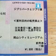 【終了】ジブリパークとジブリ展 前売りチケット一般1枚 の画像