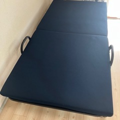 (決まりました)高反発折りたたみシングルベッドの画像