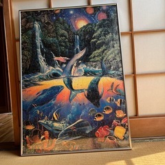 値下げしました。ラッセンのパズル完成品の画像