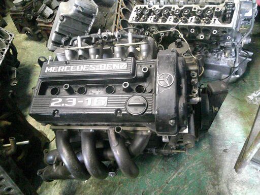 Mベンツエンジン工場―190E-23-16Vコンプリートエンジン販売