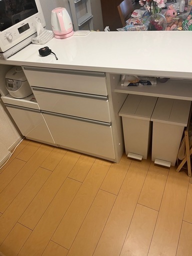 【値下げ美品まだあります】ニトリ　カップボード