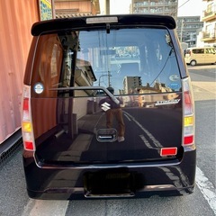 スズキワゴンRスティングレイXパープルの画像