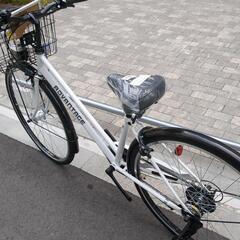 ママチャリ27インチ新品スポーツタイプの画像