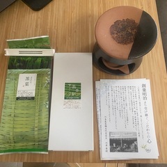 【受渡者決定】茶香炉一式