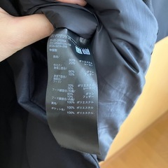 ユニクロハイブリッドダウンコートの画像
