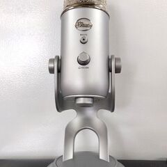 logicool A00132 Blue USB コンデンサーマイク シルバー 音響機材 ロジクール 録音 ポッドキャスティング ゲーミング 札幌市 中央区 南12条の画像