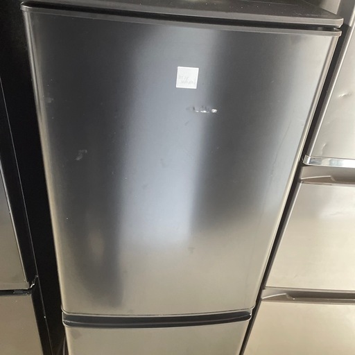 三菱ノンフロン冷凍冷蔵庫 MR-P15EF-KK2020年製 2-1026