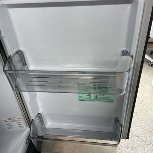 三菱ノンフロン冷凍冷蔵庫 MR-P15EF-KK2020年製 2-1026 三菱電機 MR