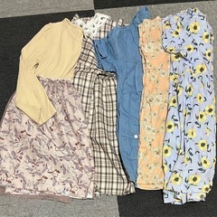 女の子　子ども服　全シーズン　130cm 43点セットの画像