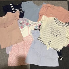 女の子　子ども服　全シーズン　130cm 43点セットの画像
