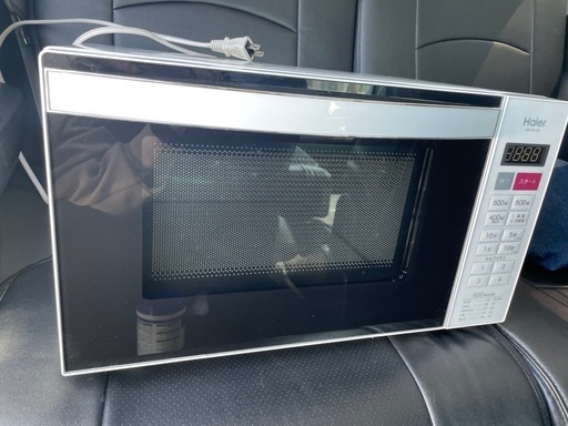 購入者決まりました。Ｈaier電子レンジ　手前オープンドア