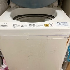 【0円】使用可能 National洗濯機　の画像