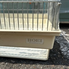 鳥カゴ　ホーエイ　ホワイト　一式の画像
