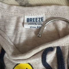 ③【BREEZE】スマイリーフェイス Tシャツ 90の画像