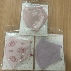 【新品未使用】サンリオ リボンファッションマスク 