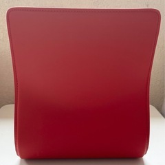 値下げ↓中古◆ニトリ◆座椅子◆コンパクトモダンザイス◆リアム◆赤の画像